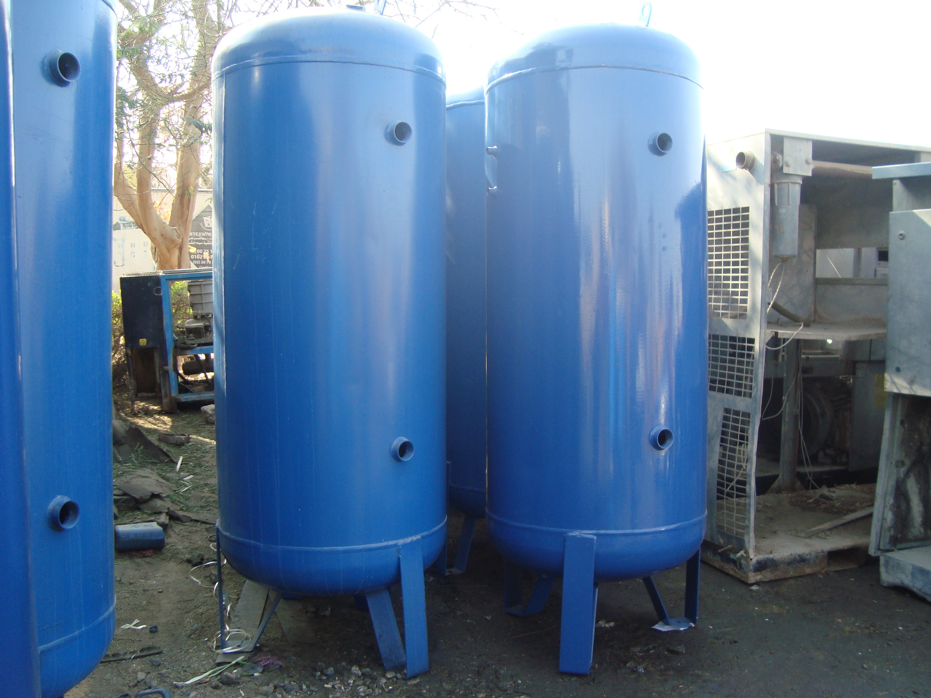 خزانات هواء (air storage tank)